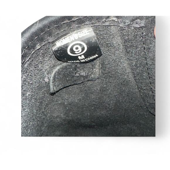 X-Element Engineer Riding Motorcycle Womens Leather Black Harness Boots Size 9 - Picture 7 of 10